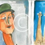 Kölnkunst: Tuennes un Schael bei Modigliani - Gerda Laufenberg